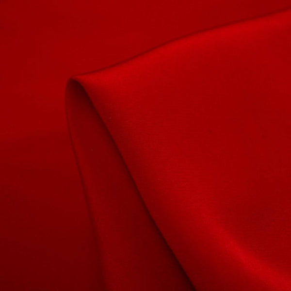 Silk Crepe De Chine - Poppy Red