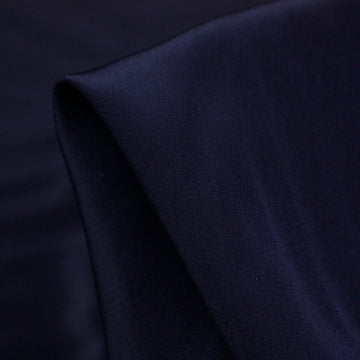 Silk Crepe De Chine - French Navy