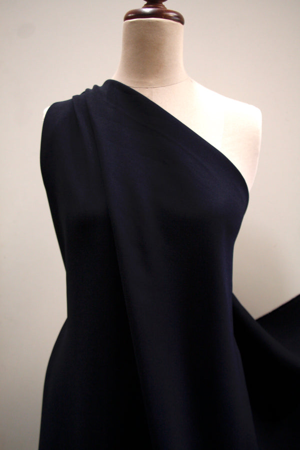 Navy Lavinia Crepe