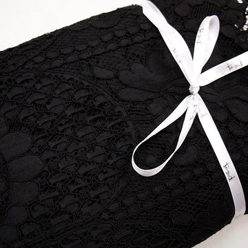 Ebony Corded Lace