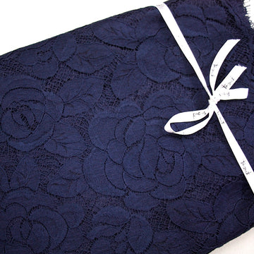 French Navy Lace
