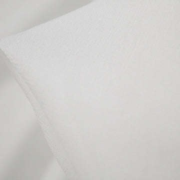 White Silk Georgette