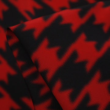 Monica Check - Silk Crepe De Chine