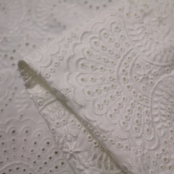 Growing Designs Ivory - Swimwear Fabric