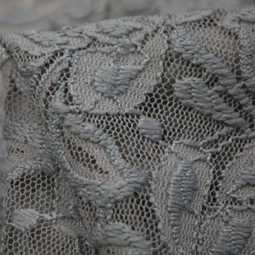 Platinum Crepe Lace