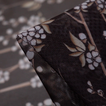 Cherry Blossom Stretch Mesh