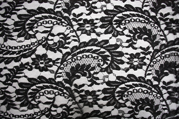 Charbon Dentelle Lace