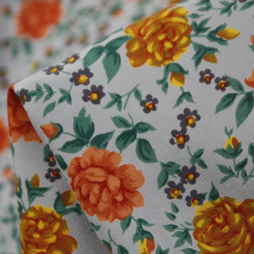 Rose Floral Wedgewood - Silk CDC