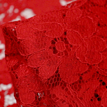Red Harlem Lace