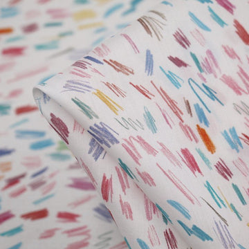 Scribble White - Tana Lawn