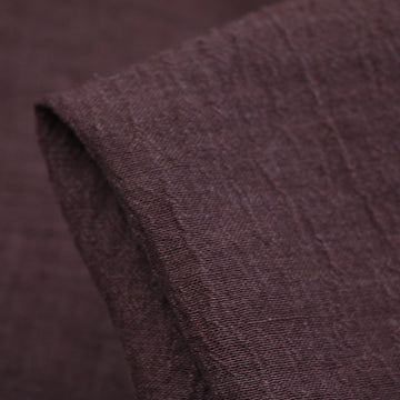 Mulberry Crush - Crinkle Linen