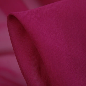 Cerise Georgette - 10mm