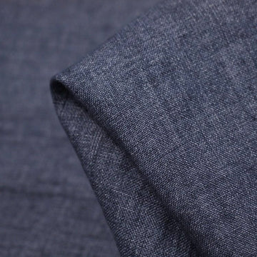 Denim Blue Yarn Dyed Linen