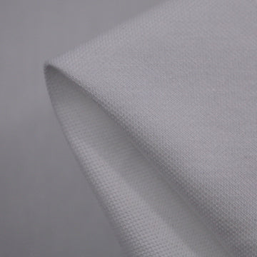White Pique Jersey