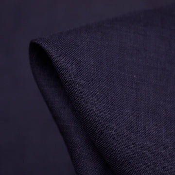 Estate Navy - Soft Finish Linen