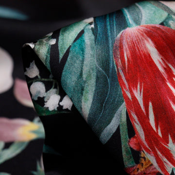 Wild Botanical's Black - Silk Satin