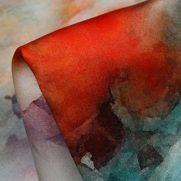 Glistening Waters - Silk Satin