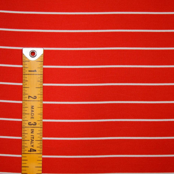 Cherry On White Technical Polyester