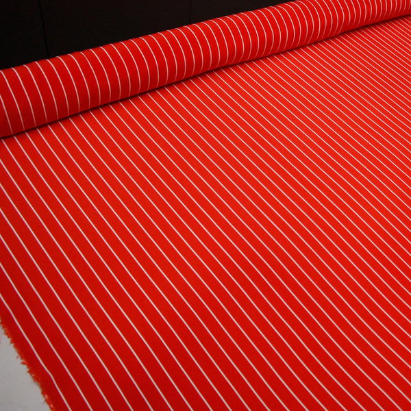 Cherry On White Technical Polyester