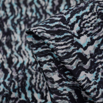 Flowing River - Crepe De Chine