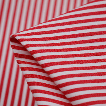 Baby Red Stripe - Microprene