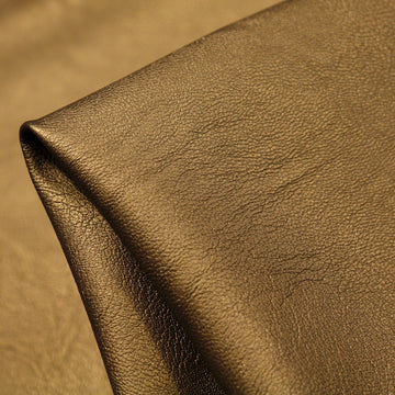 Brass Faux Leather