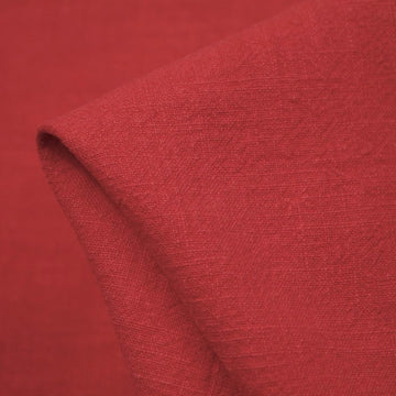 Melon Pebbled Washed Linen