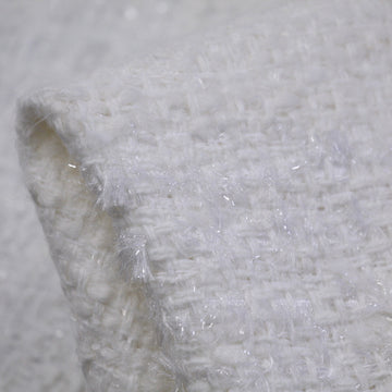 Glittering Snow Tweed