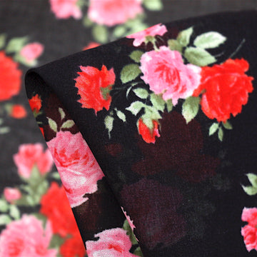 Swiss Dolce Black Floral