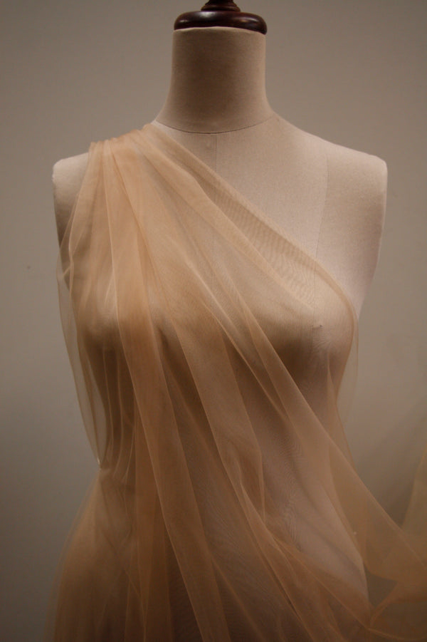 Nude Invisible Tulle