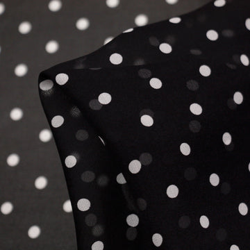 Adrina Spot Silk Georgette