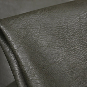 Pebbled Faux Leather Olive
