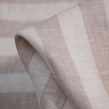 Demure Stripe Washed Linen