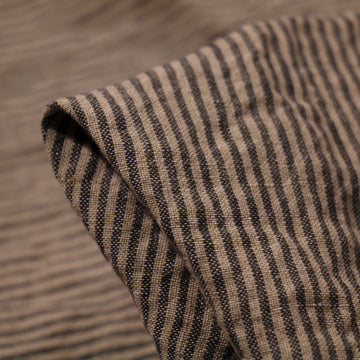 Wideline Black Washed Linen