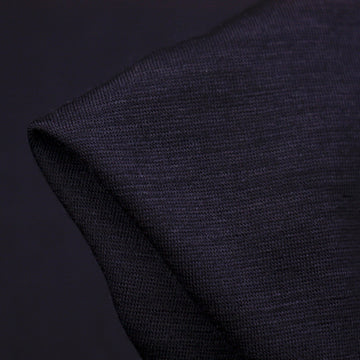 Blue Noir Merino Jersey