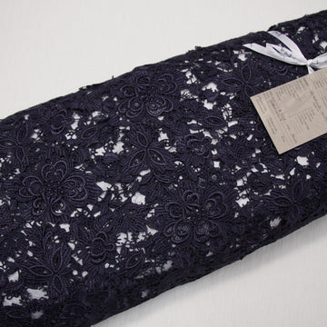 Navy Giselle Guipure Lace