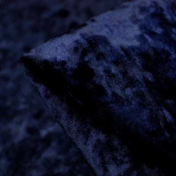 Crushed Navy Velvet