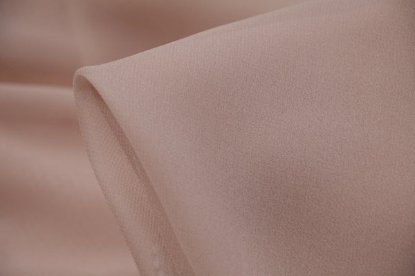 Dusty Pink Silk Georgette