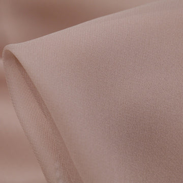 Dusty Pink Silk Georgette