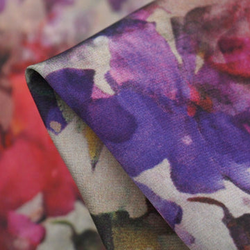 Spring Burst - Silk Crepe De Chine