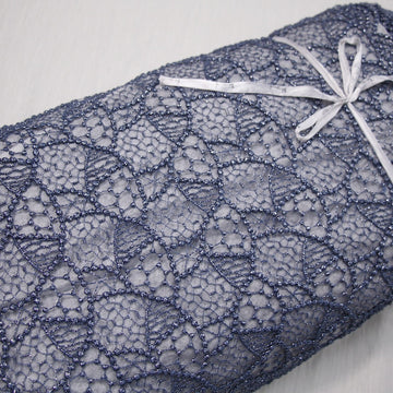 Coral Spot Guipure Lace