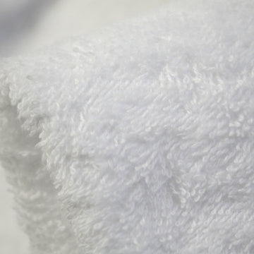 White Cotton Terry Towelling*