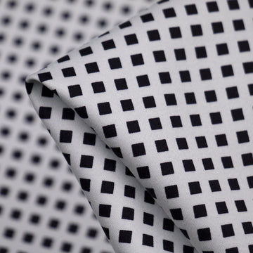 Navy Squares In Rows