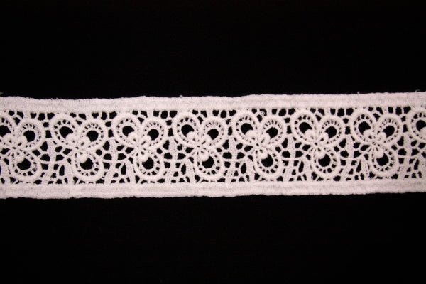 Milk Guipure Lace Trim