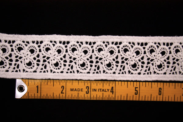 Milk Guipure Lace Trim
