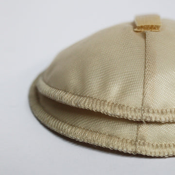 Rounded Nude Shoulder Pad with Velcro Strip