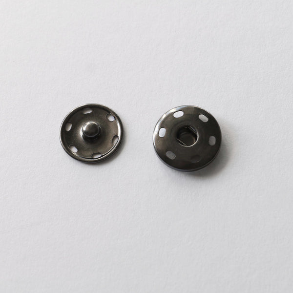 21mm Press Studs - Antique Nickel