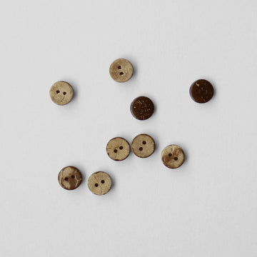 Coconut Buttons - 12mm