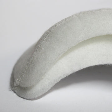 Felt Semi Raglan Shoulder Pads with Sleeve Head Lip