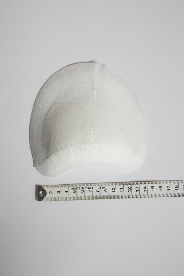 Felt Semi Raglan Shoulder Pads with Sleeve Head Lip